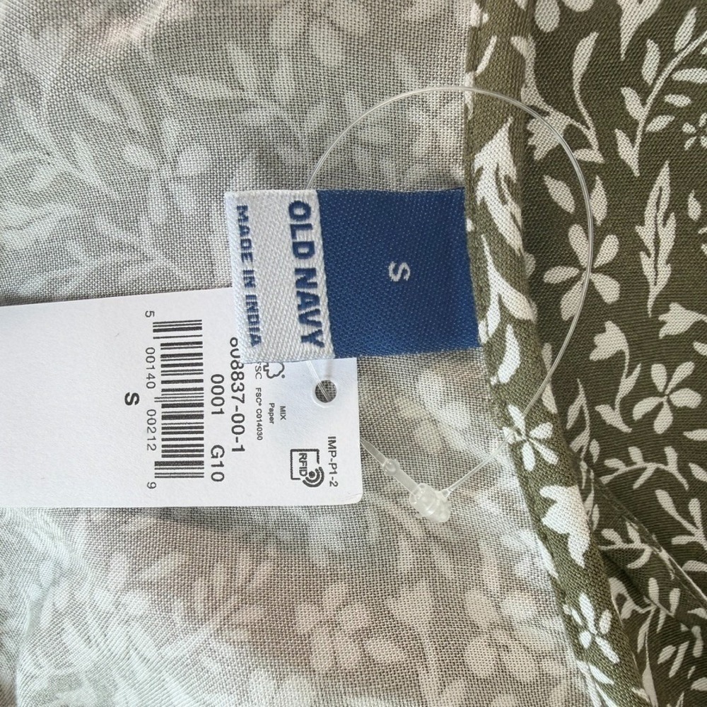 Old Navy Floral Cottagecore Maxi Dress Small Babydoll Prairie - Picture 9 of 9